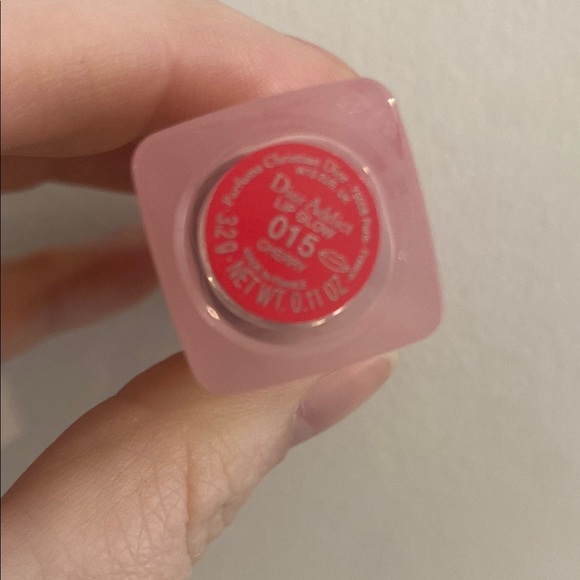 Dior Pink Lip Balm Gloss 015 Cherry - Picture 3 of 4